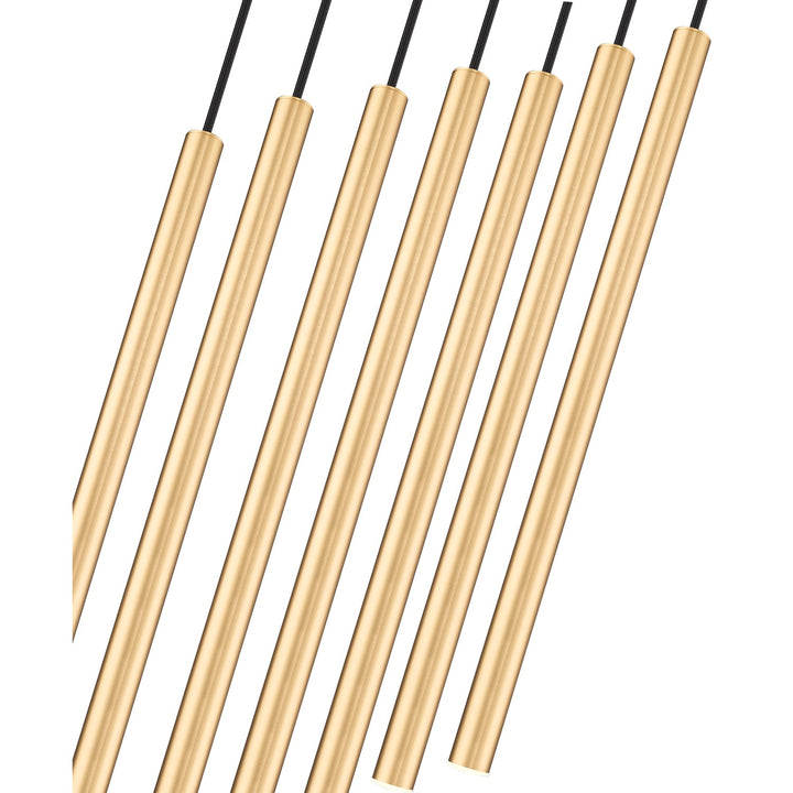 7 Light Linear Chandelier