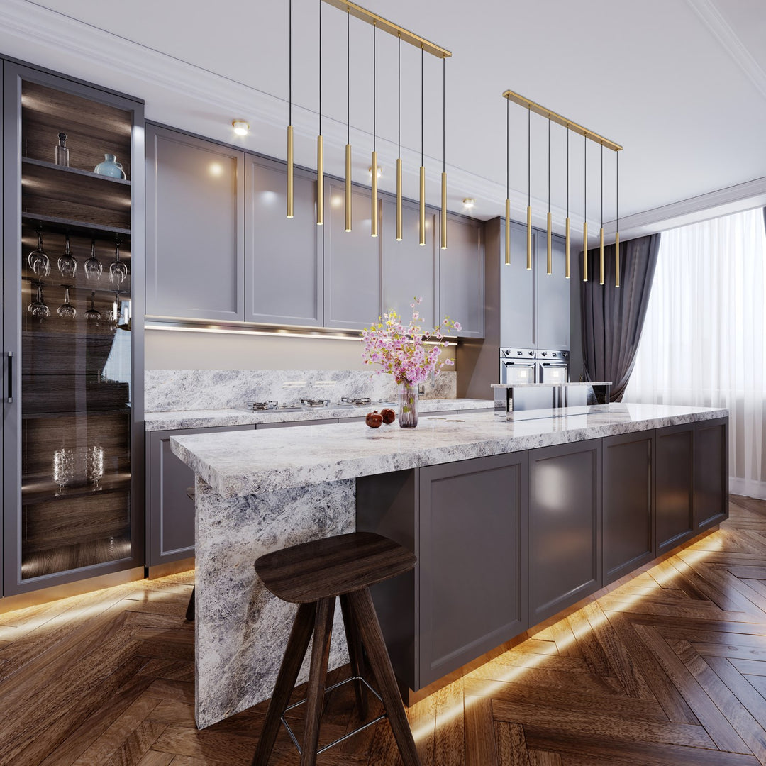 7 Light Linear Chandelier