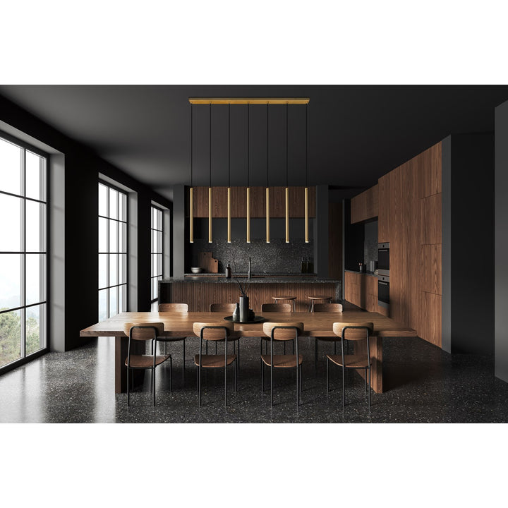 7 Light Linear Chandelier