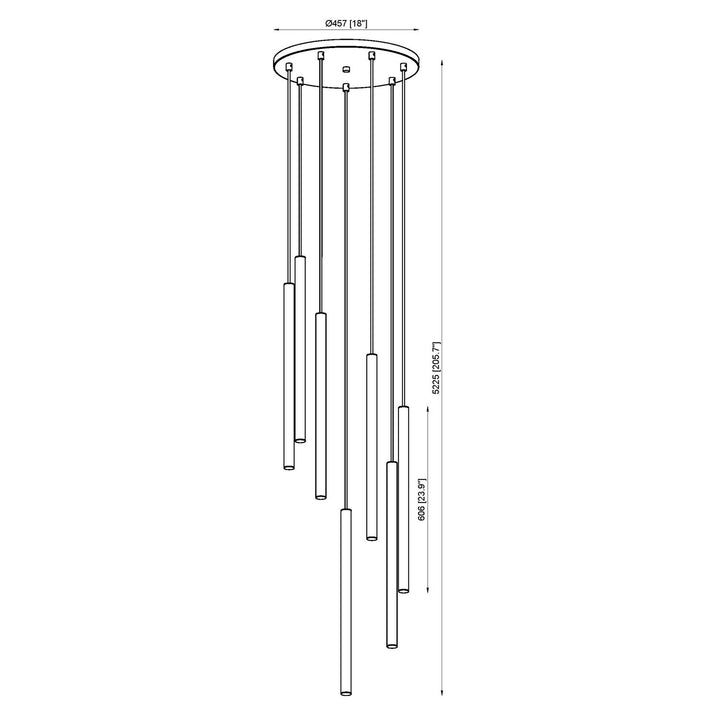 7 Light Chandelier