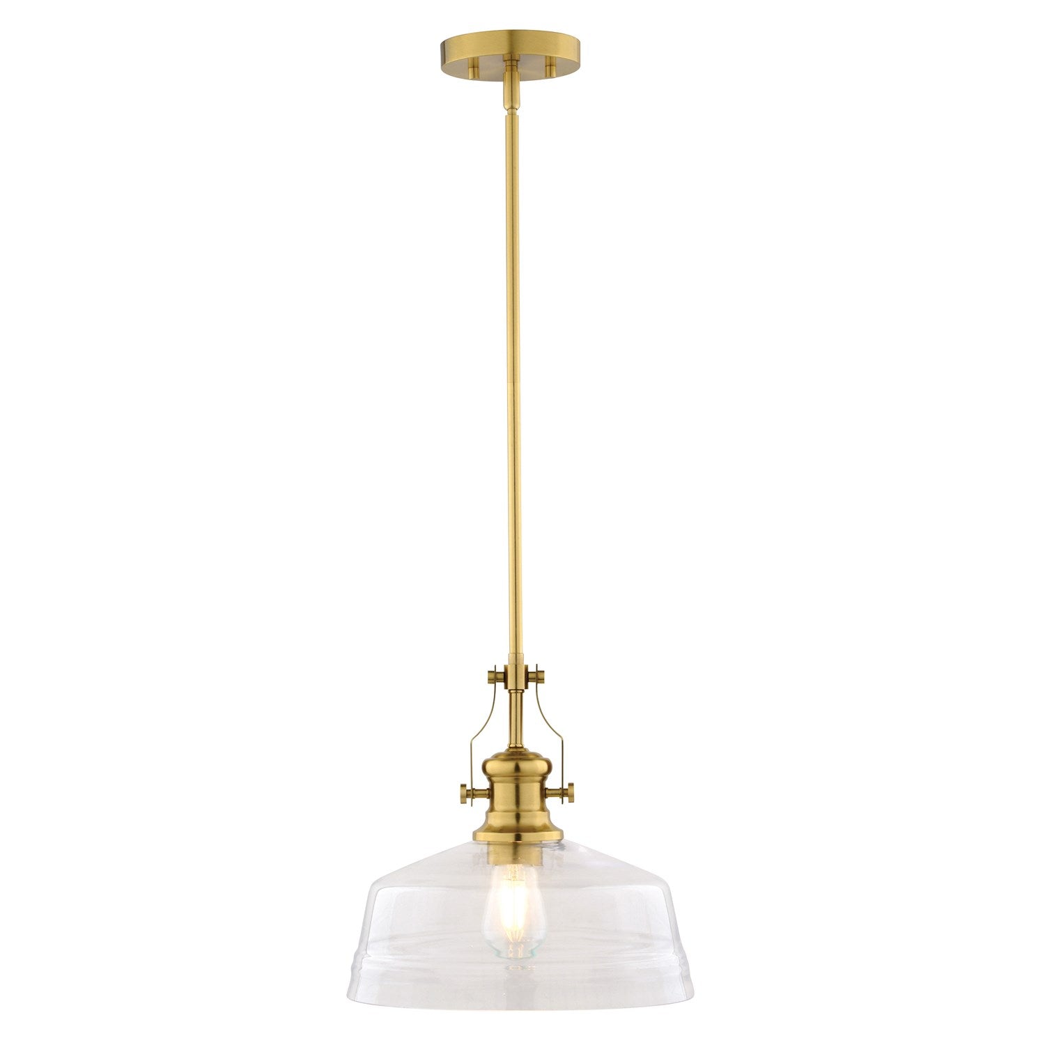 12-In. W Pendant Brushed Gold by Vaxcel International