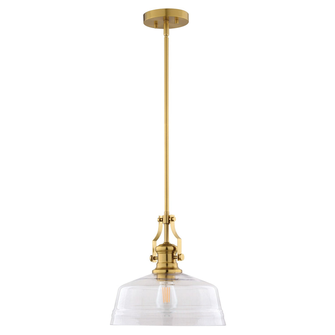 12-In. W Pendant Brushed Gold