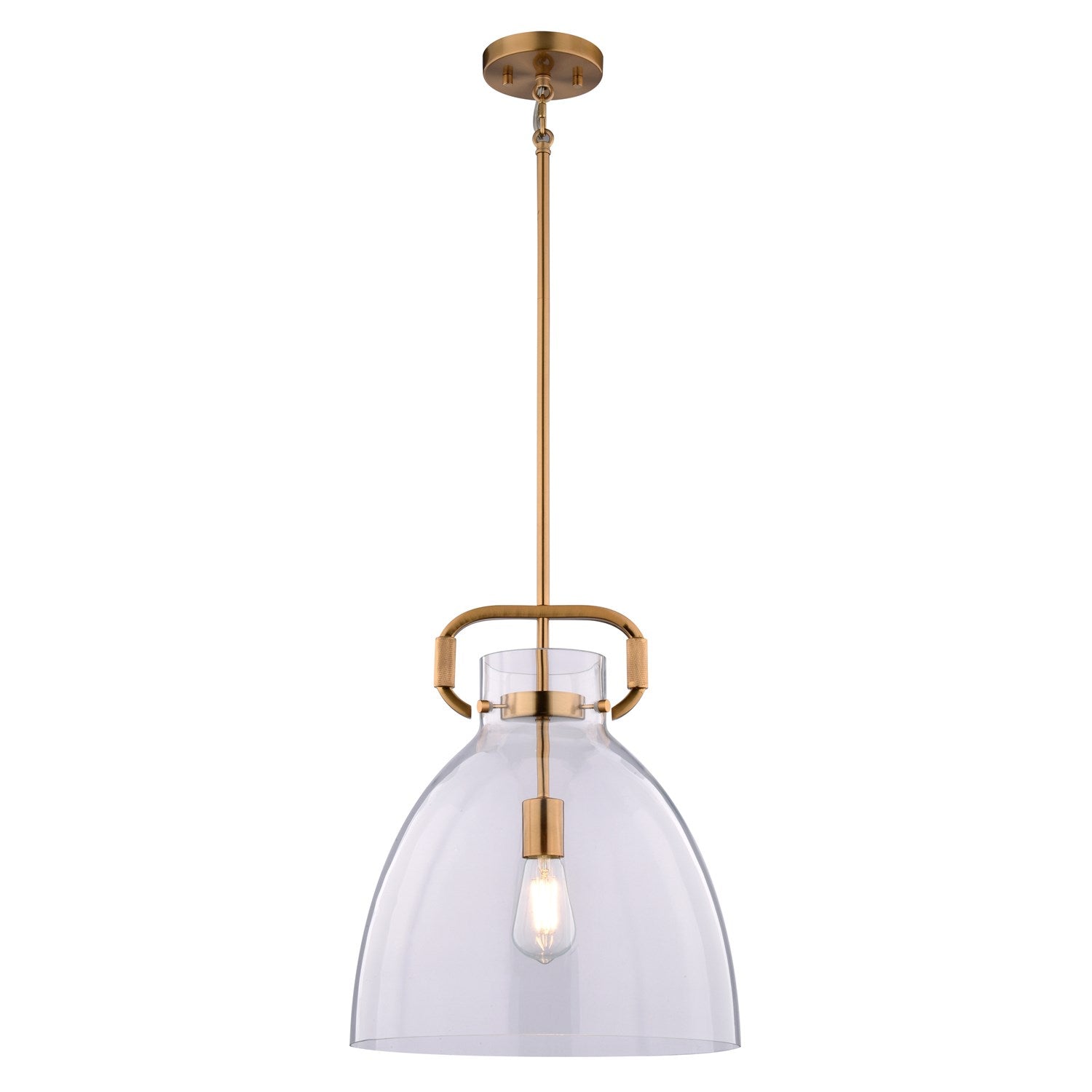 14-In. W Pendant Muted Brass by Vaxcel International