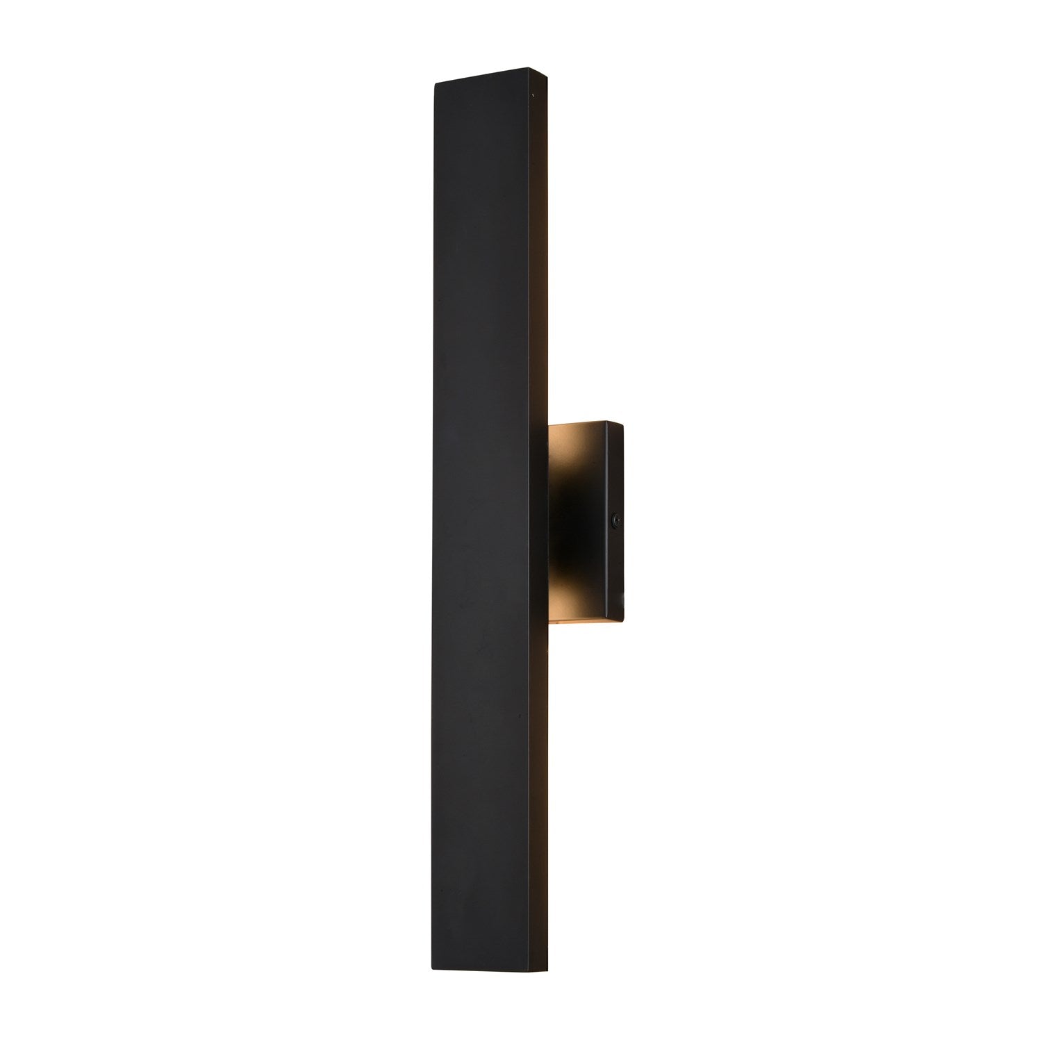 20-In. H Led Outdoor Wall Light Matte Black by Vaxcel International