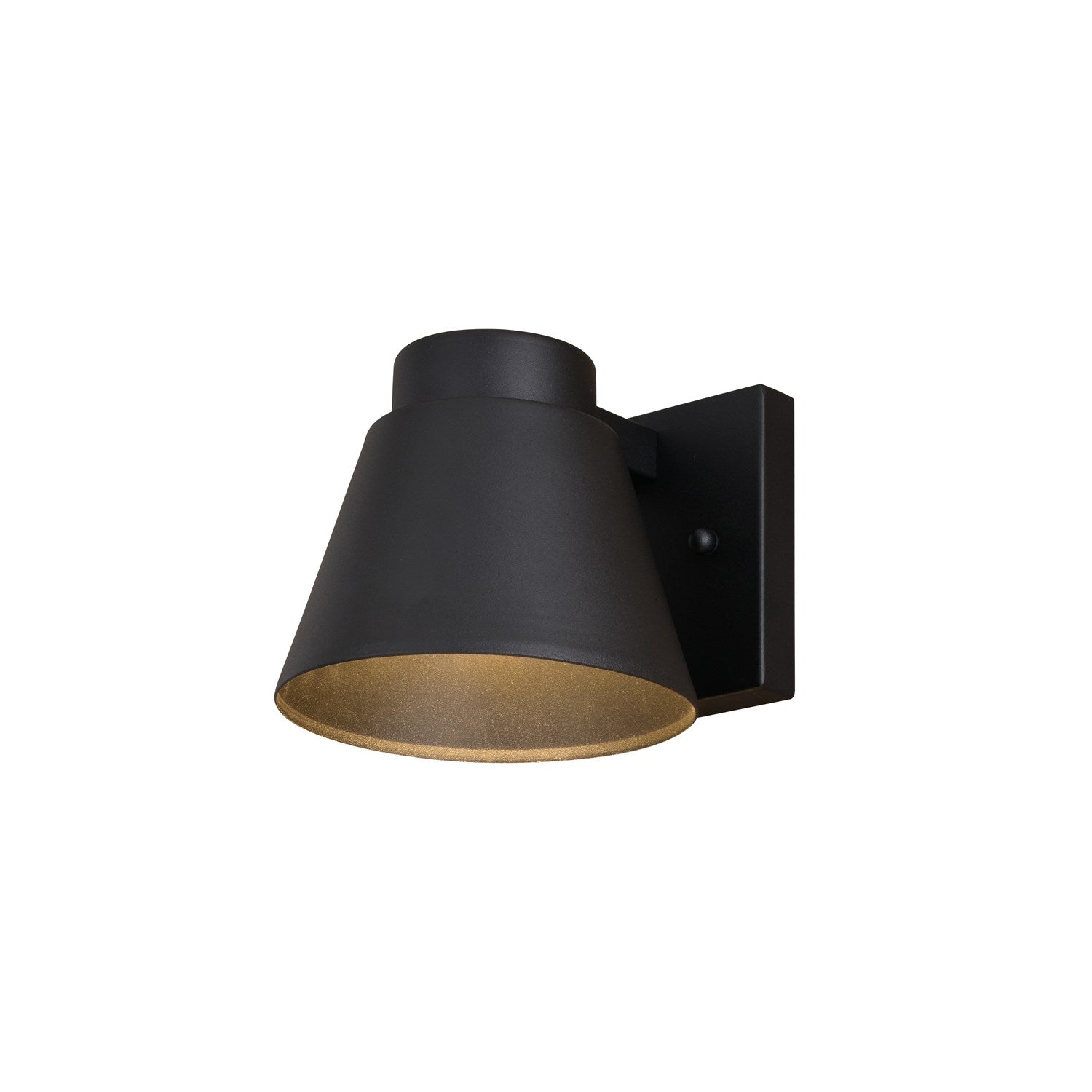 6-In. W Led Outdoor Wall Light Textured Black by Vaxcel International
