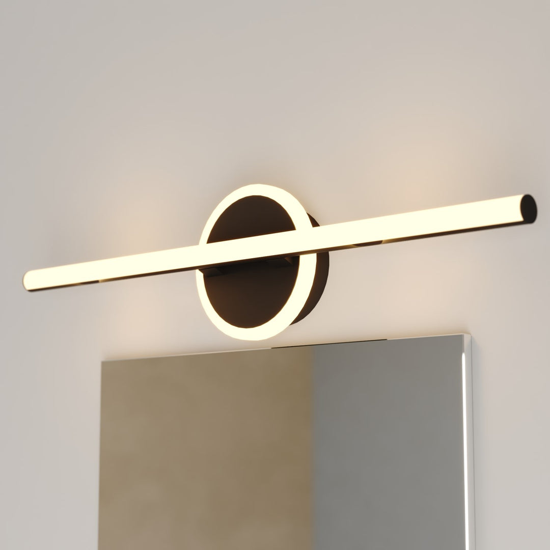 23.75-In. Led Vanity Light Matte Black