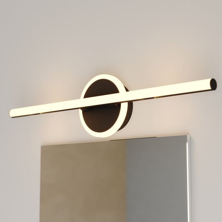 23.75-In. Led Vanity Light Matte Black