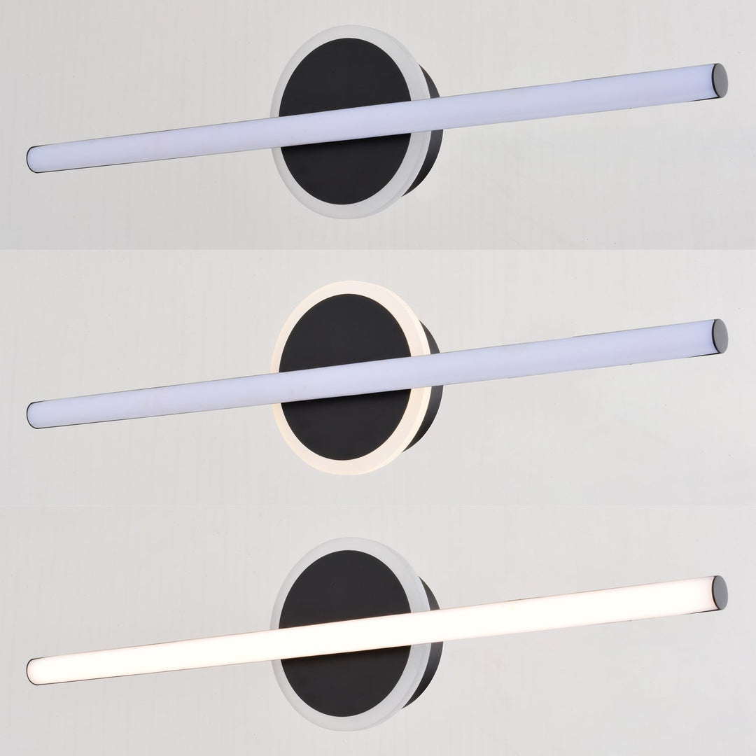 23.75-In. Led Vanity Light Matte Black