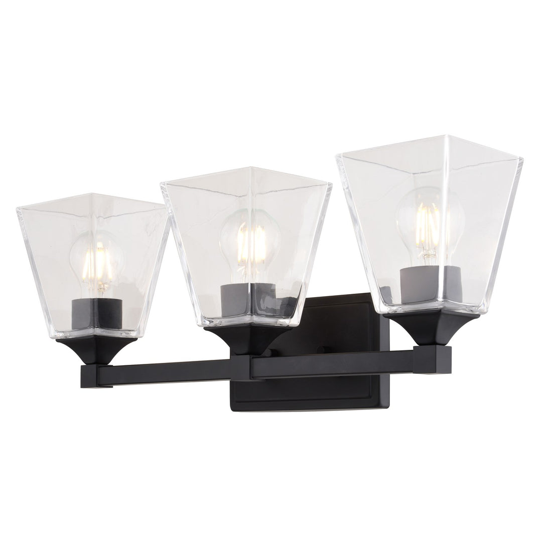 22.5-In. W Vanity Light Matte Black by Vaxcel International