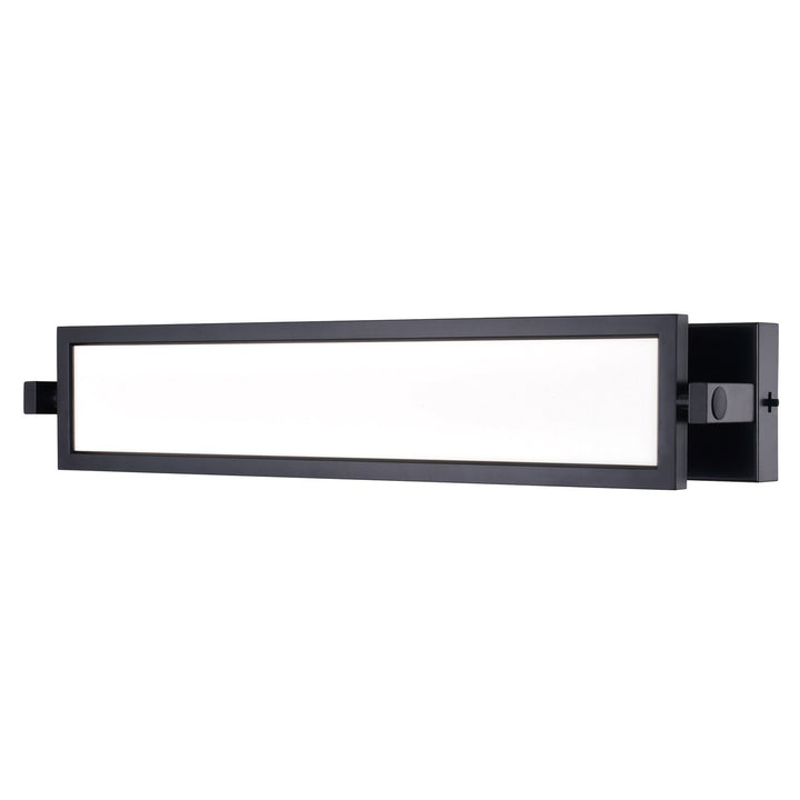 27-In. Led Vanity Light Matte Black by Vaxcel International