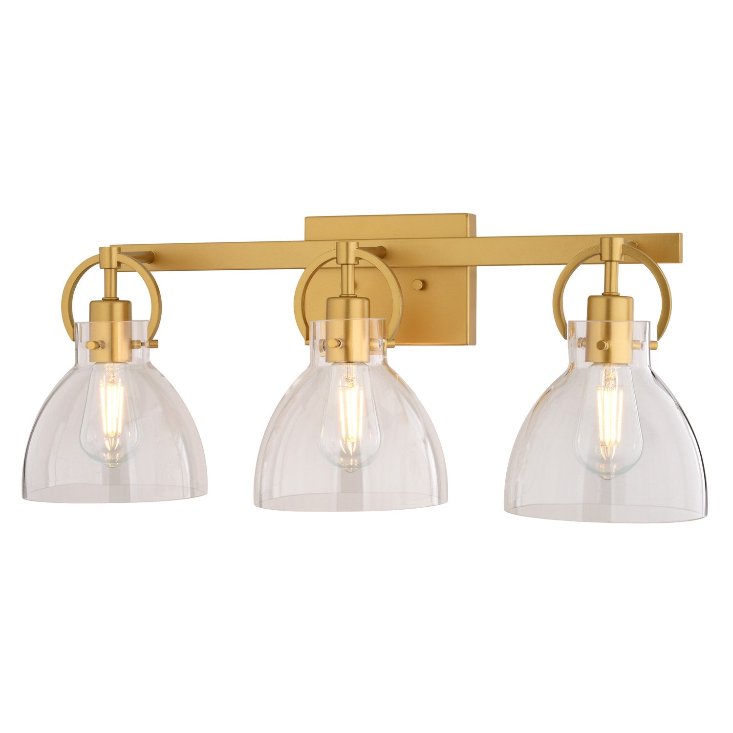 25.5-In. W 3 Light Vanity Classic Gold by Vaxcel International