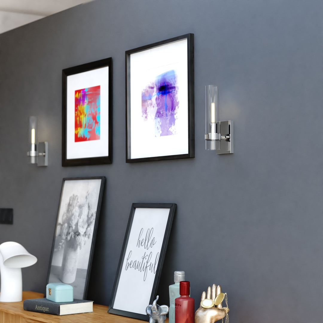 13-In.H Wall Light Chrome