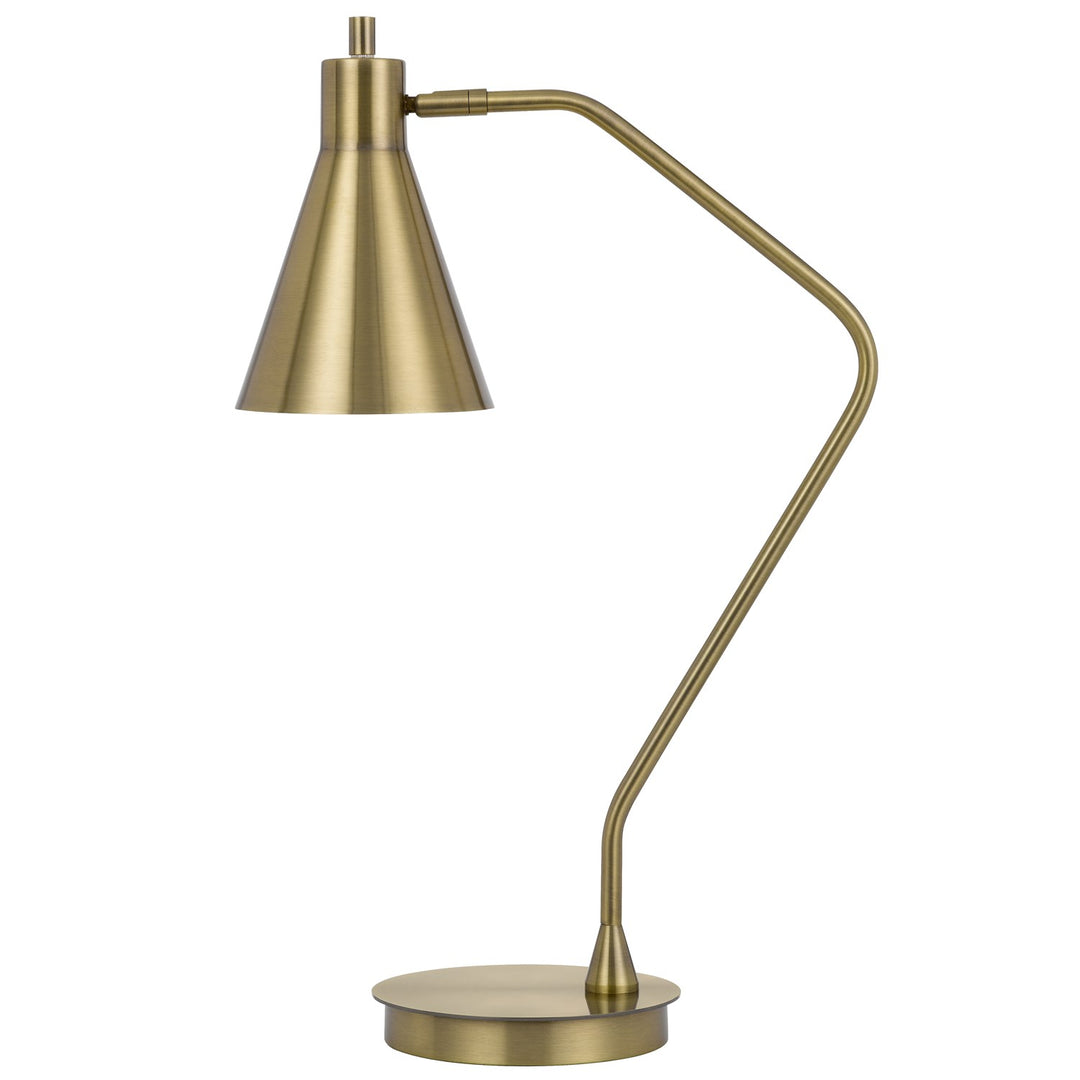 Type A Led Bulb 12W Max.  Task Metal Table Lamp With Swivel Shade by CAL Lighting