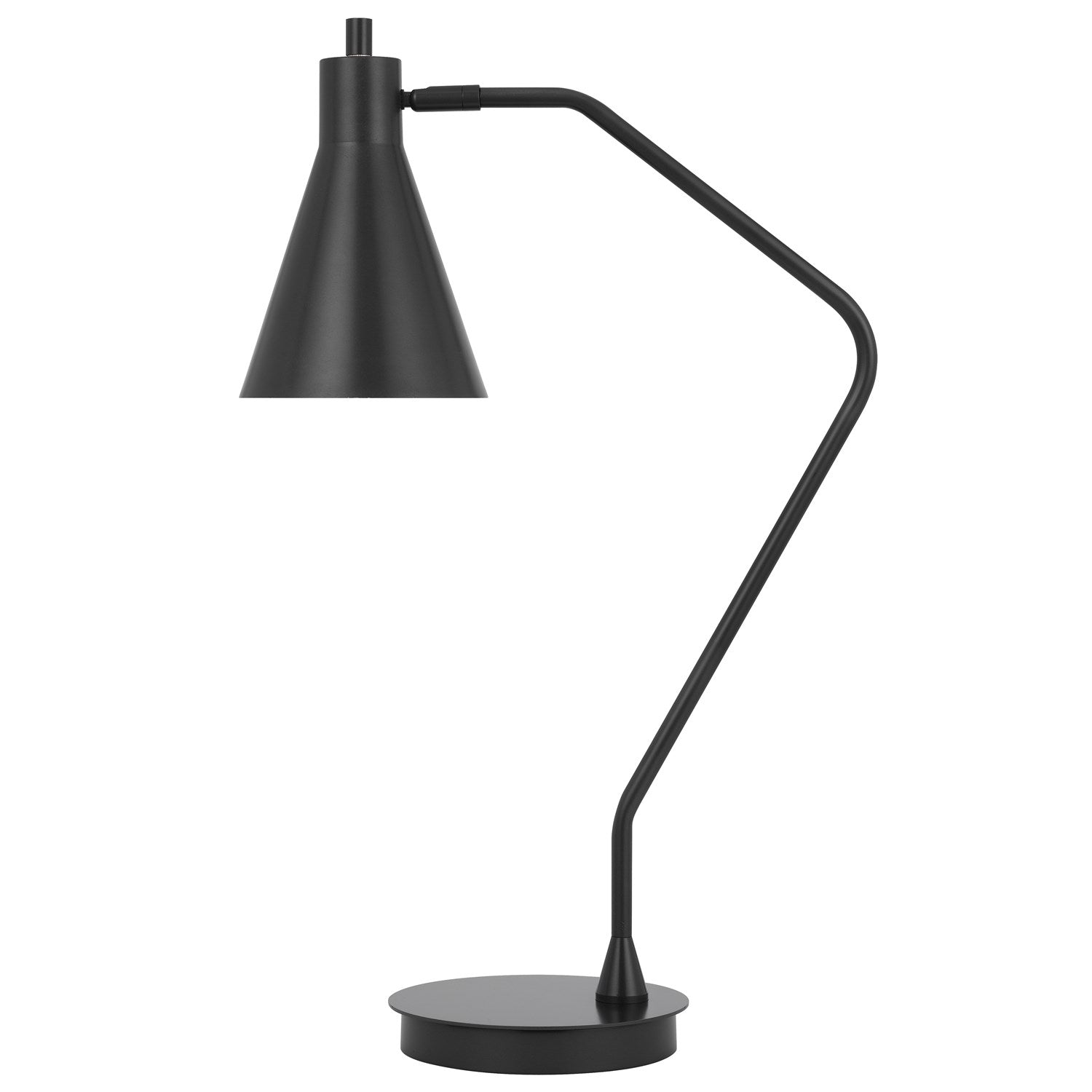 Type A Led Bulb 12W Max.  Task Metal Table Lamp With Swivel Shade by CAL Lighting