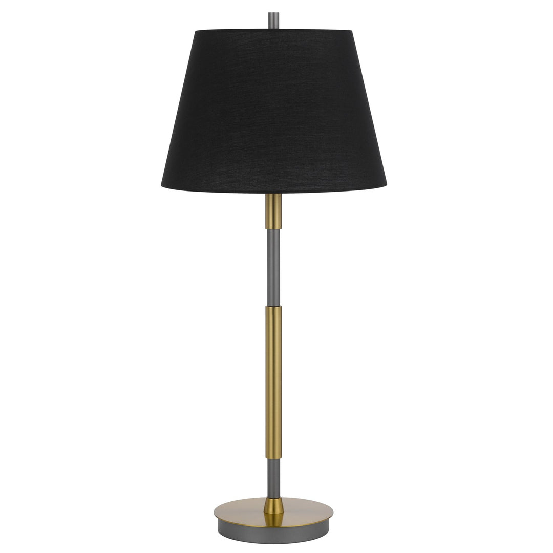 150W 3 Way  Metal Two Tone Table Lamp by CAL Lighting
