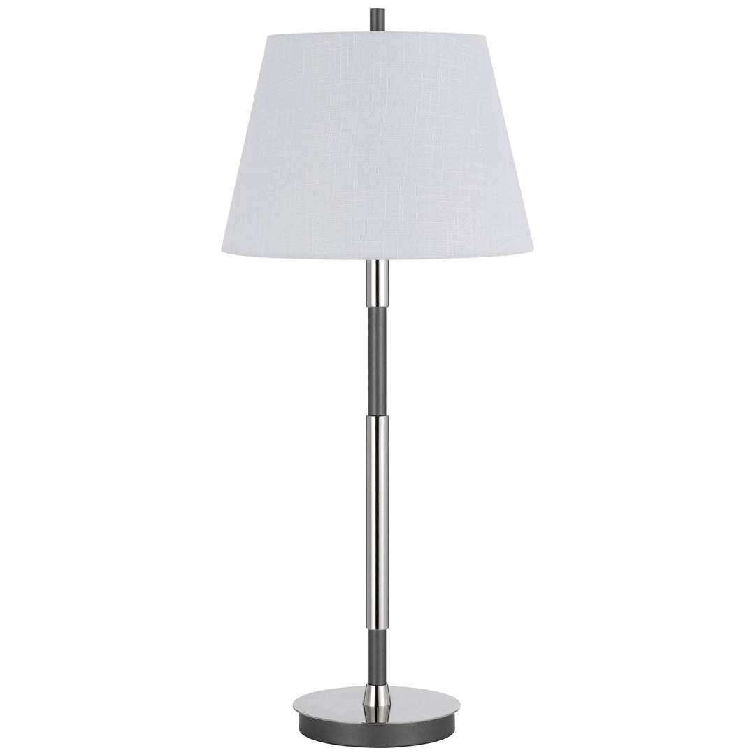 150W 3 Way  Metal Two Tone Table Lamp by CAL Lighting