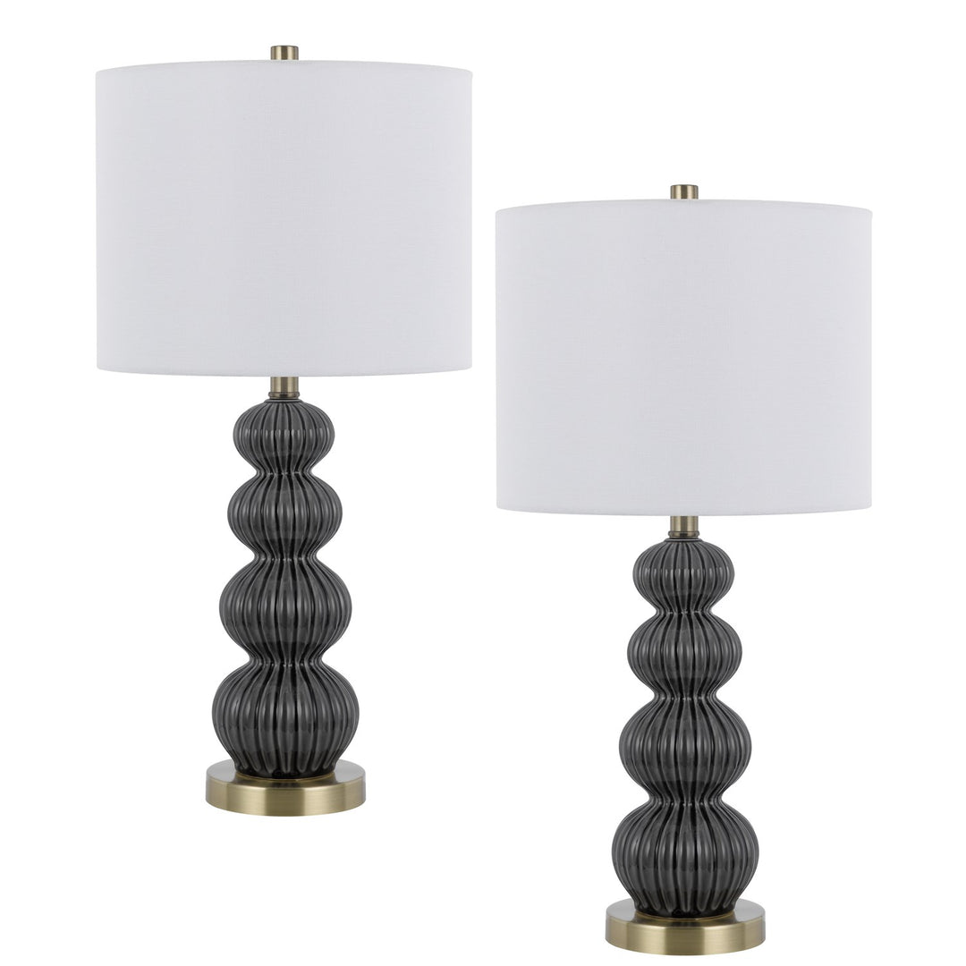 100W  Ceramic Table Lamp. Sold In Pairs by CAL Lighting