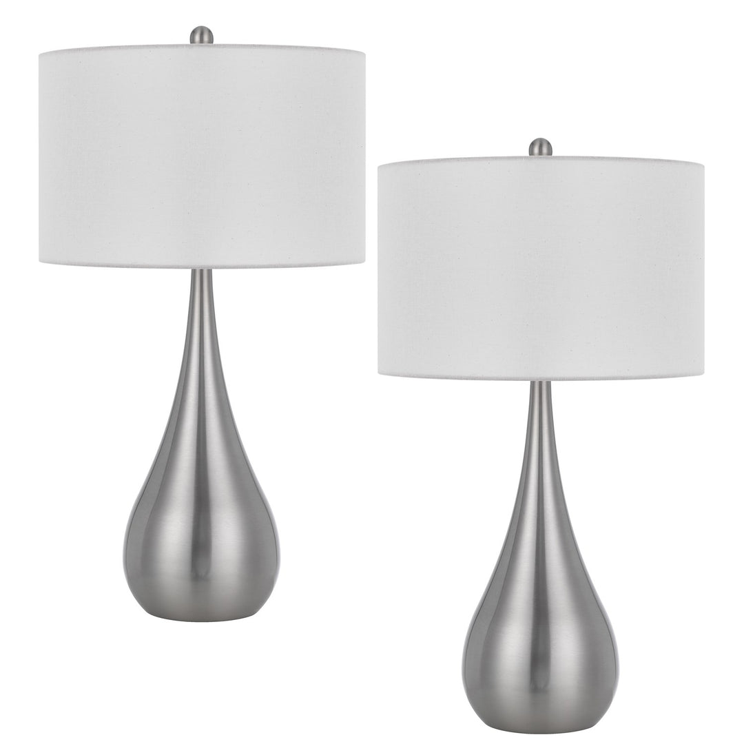 150W 3 Way  Metal Table Lamp. Sold In Pairs by CAL Lighting