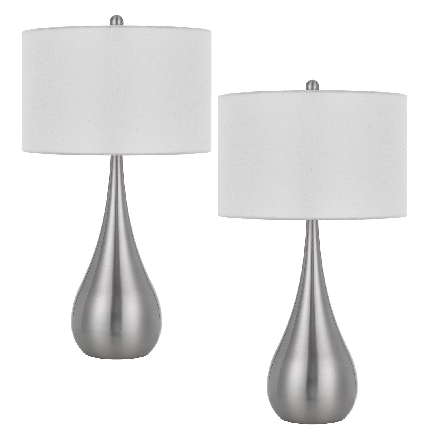 150W 3 Way  Metal Table Lamp. Sold In Pairs by CAL Lighting