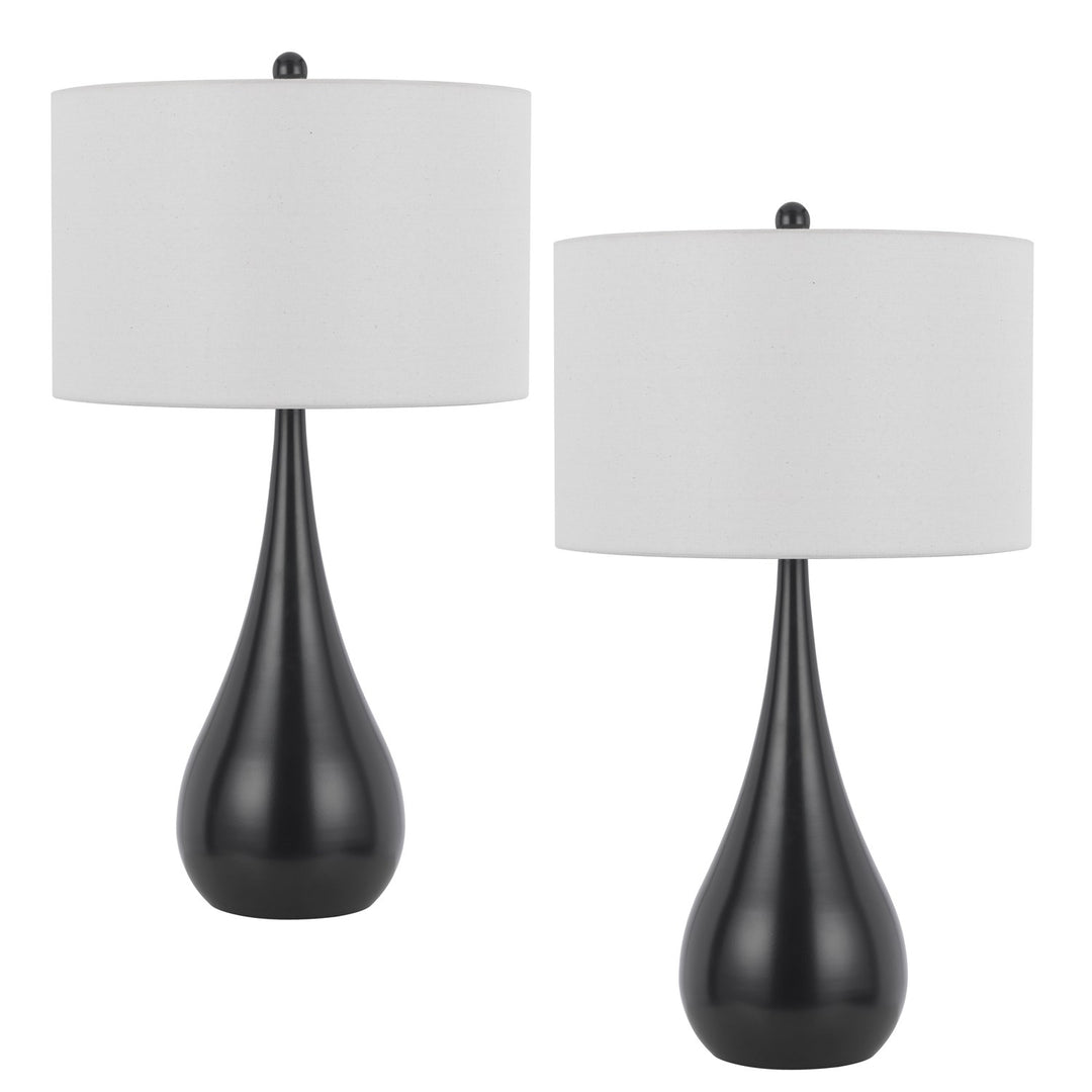 150W 3 Way  Metal Table Lamp. Sold In Pairs by CAL Lighting