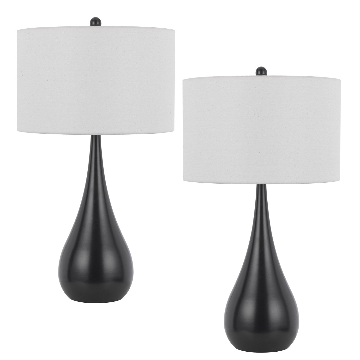 150W 3 Way  Metal Table Lamp. Sold In Pairs by CAL Lighting
