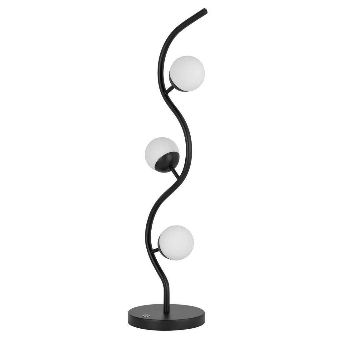 12W Integrated Led 3 Light Table Lamp With Touch Sensor Dimmer Control