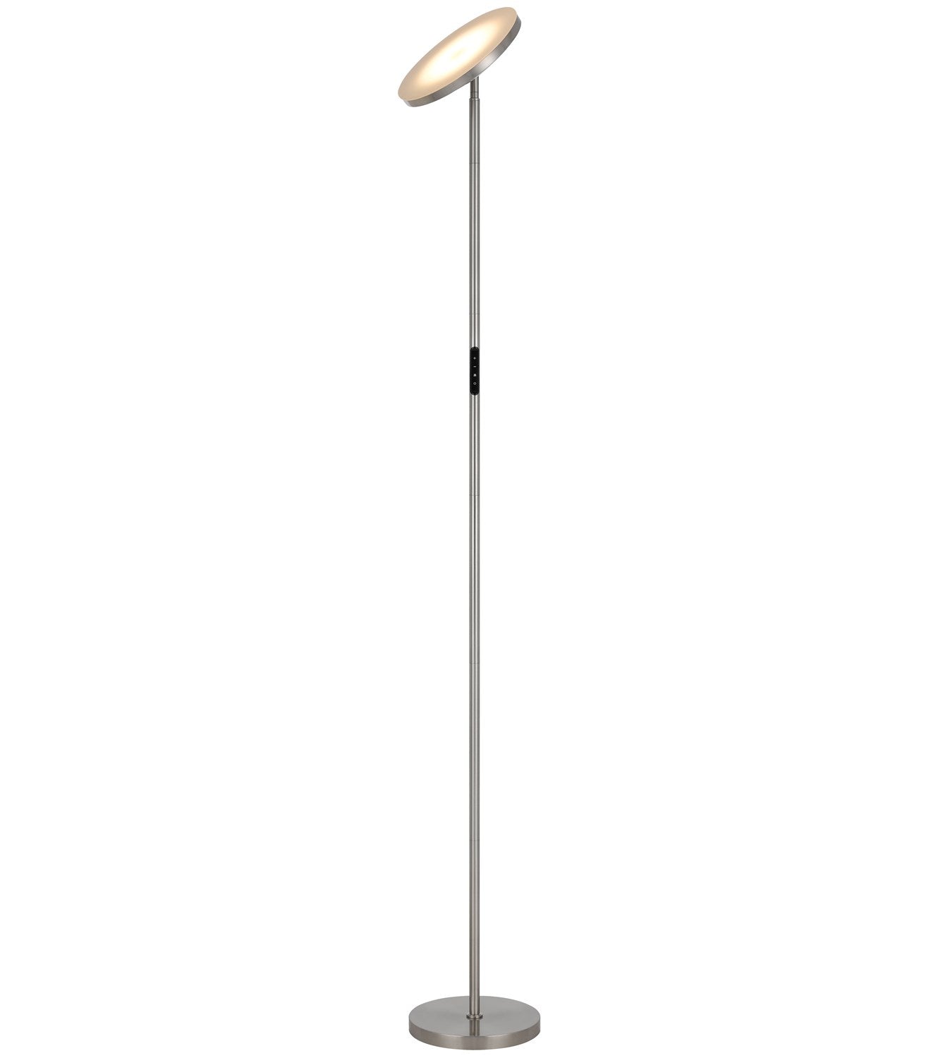 30W Integrated Led Adjustable Torchiere With Dimmer Control