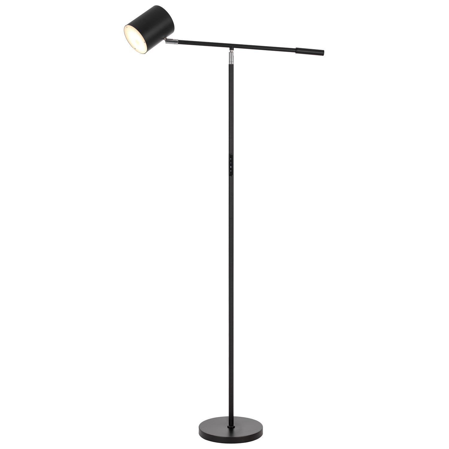 12W Integrated Led Adjustable Floor Lamp