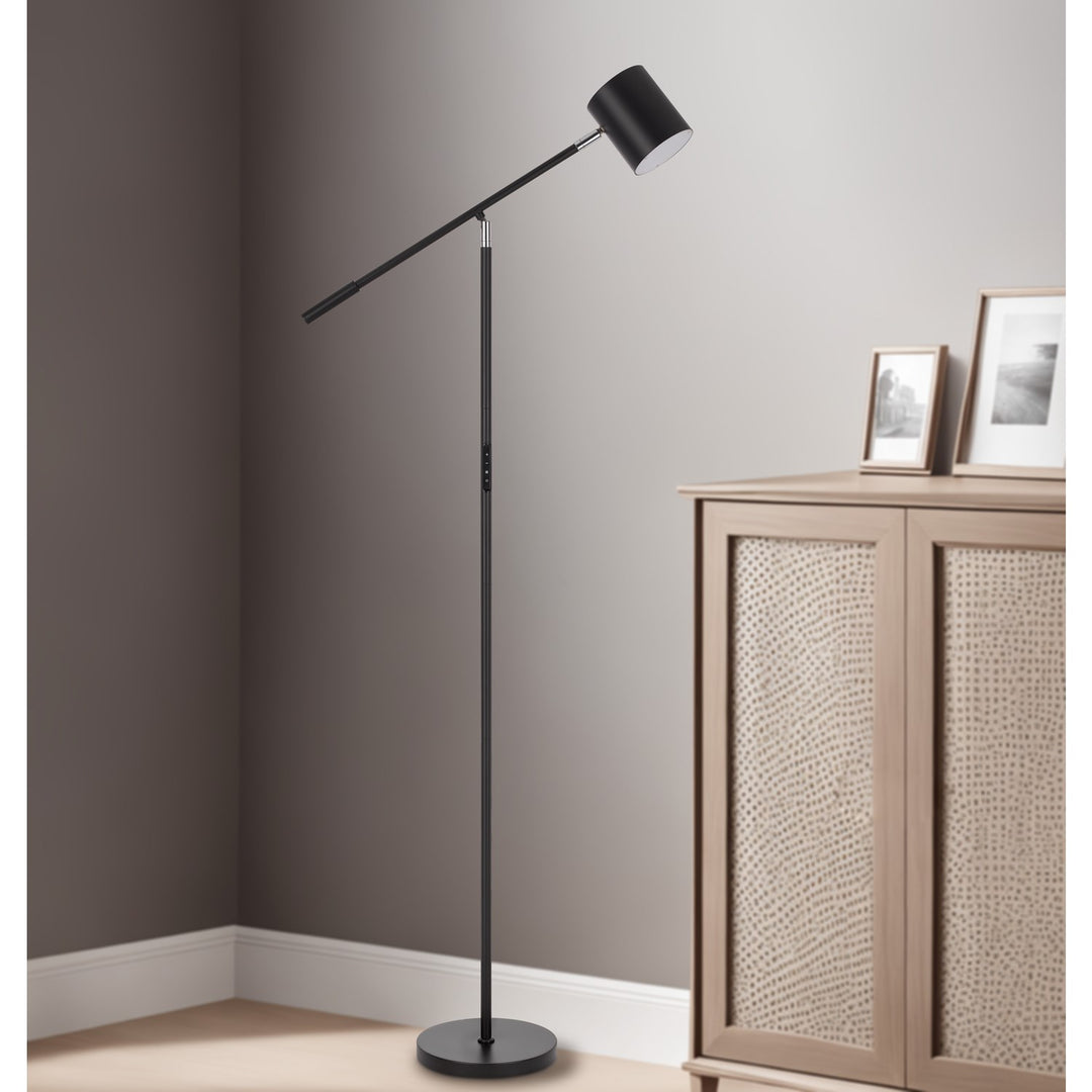 12W Integrated Led Adjustable Floor Lamp