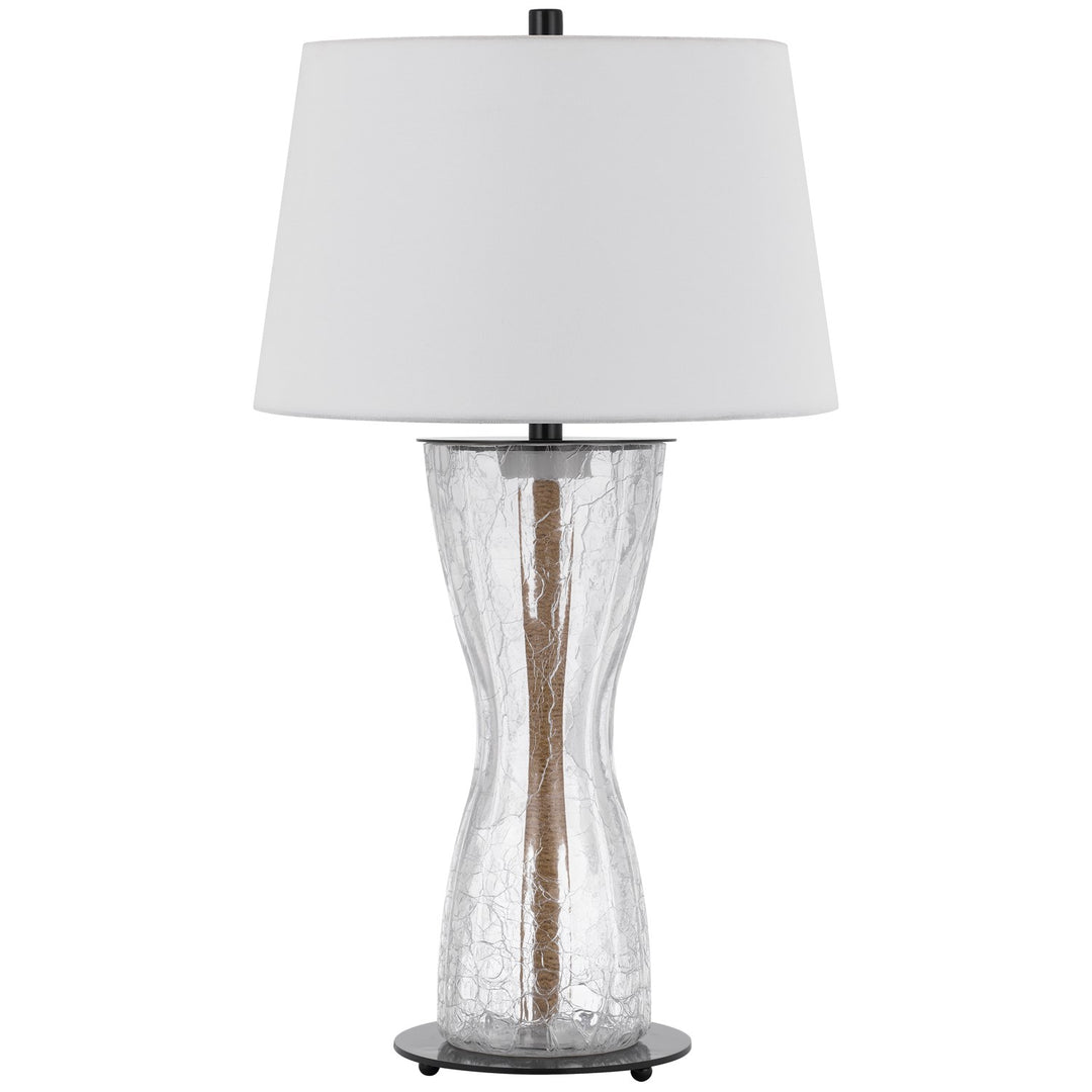100W  Crackle Glass Table Lamp by CAL Lighting