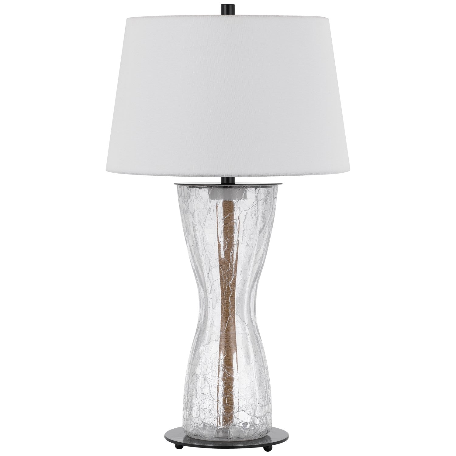 100W  Crackle Glass Table Lamp by CAL Lighting