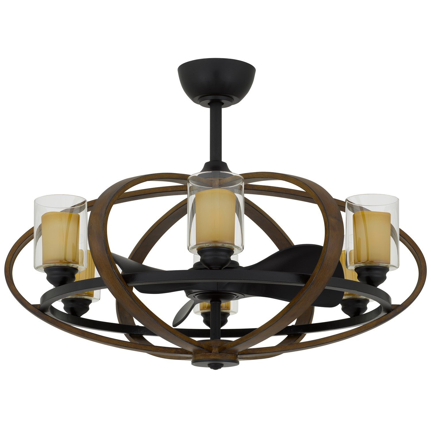 Remote Controlled Dimmable 8W Led Ultra Quiet Fan Light by CAL Lighting