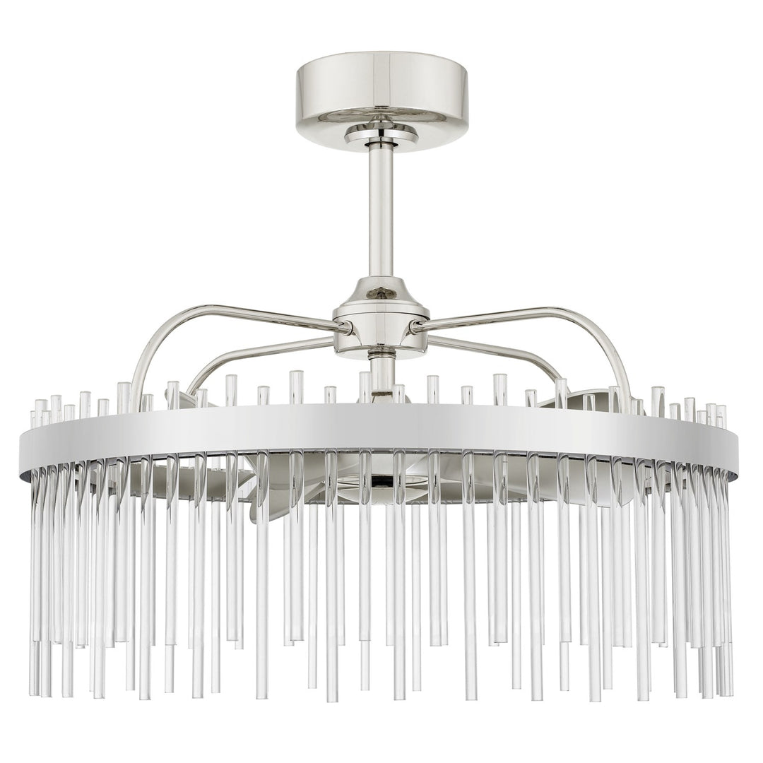 Remote Controlled Dimmable 36W Intergrated Led Ultra Quiet Fan Light by CAL Lighting