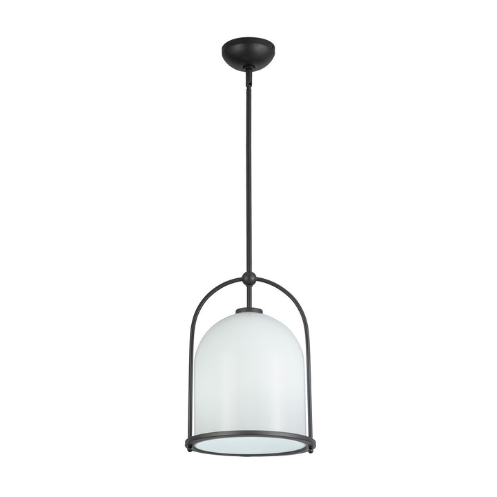 1 Light Pendant 11.5", Black by Artcraft