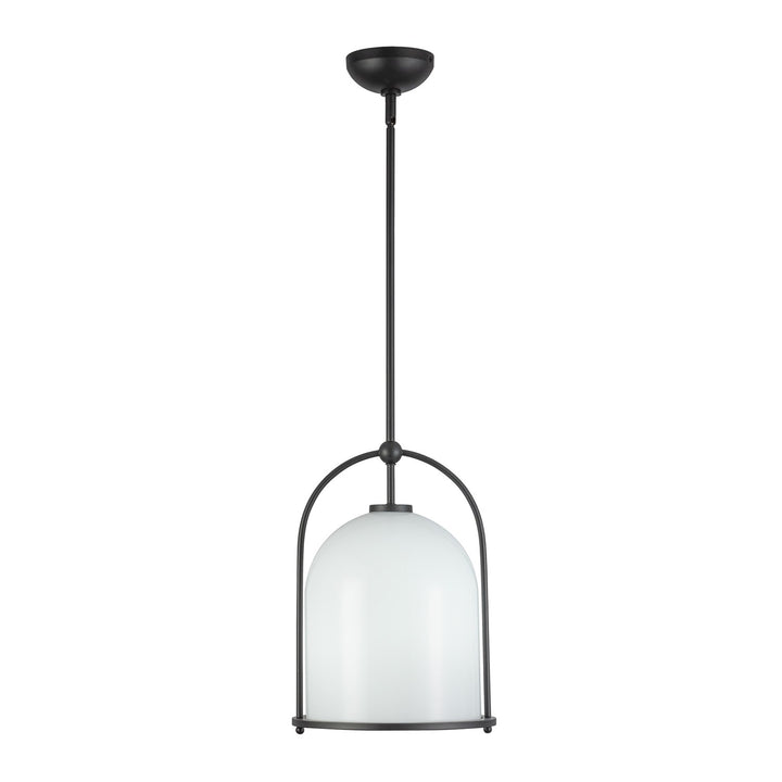 1 Light Pendant 11.5", Black