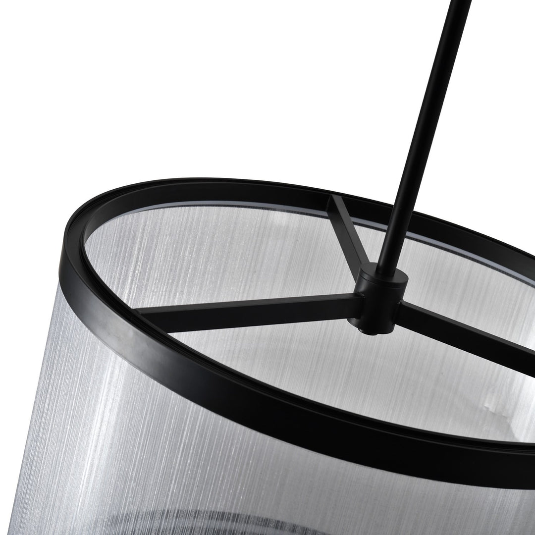 Integrated Led Pendant, Silver