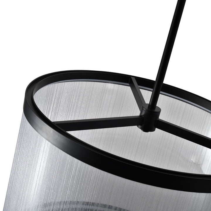 Integrated Led Pendant, Silver