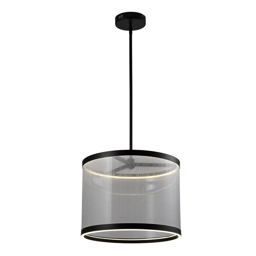 Integrated Led Pendant, Silver