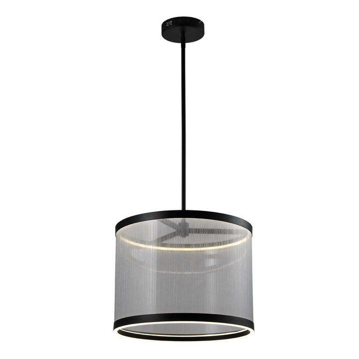 Integrated Led Pendant, Silver