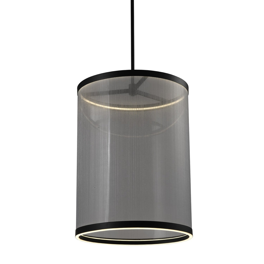 Integrated Led Chandelier, Silver by Artcraft
