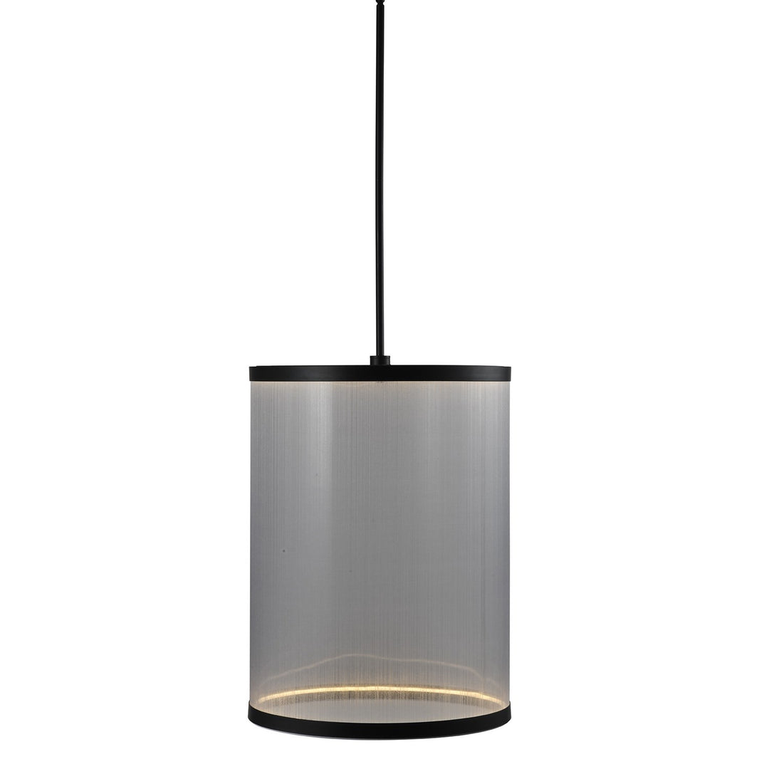 Integrated Led Chandelier, Silver