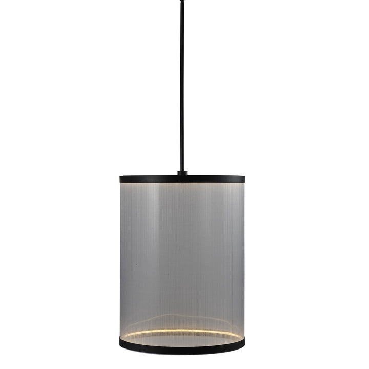 Integrated Led Chandelier, Silver