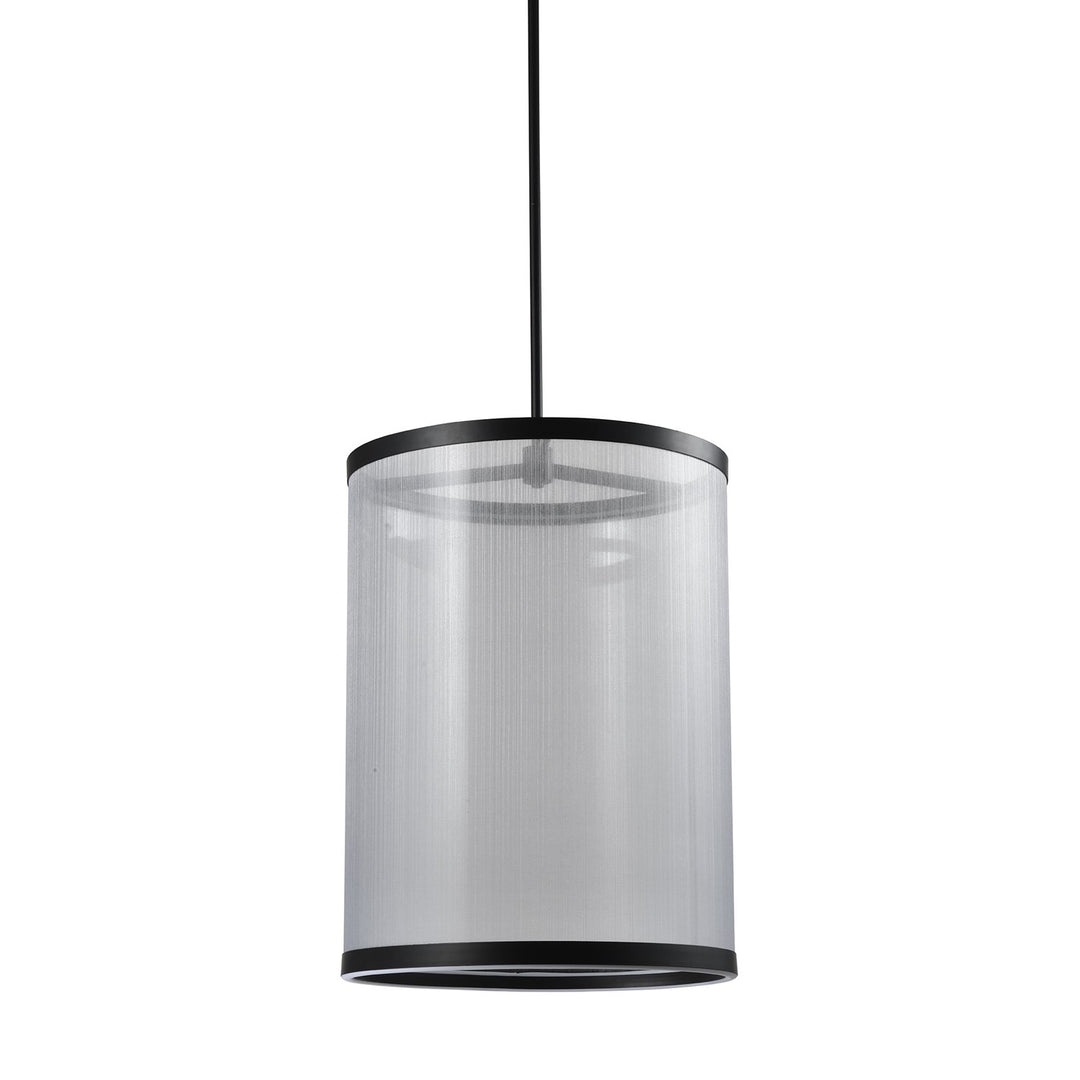 Integrated Led Chandelier, Silver