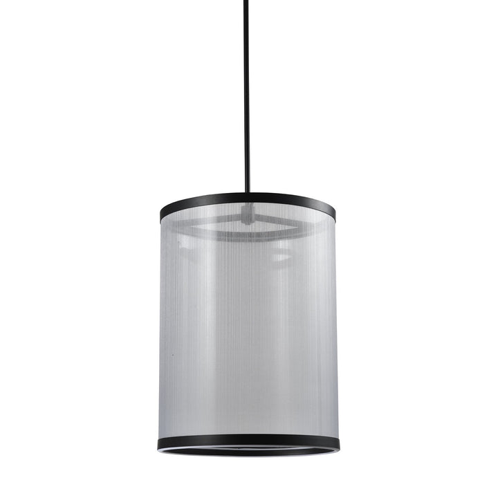 Integrated Led Chandelier, Silver