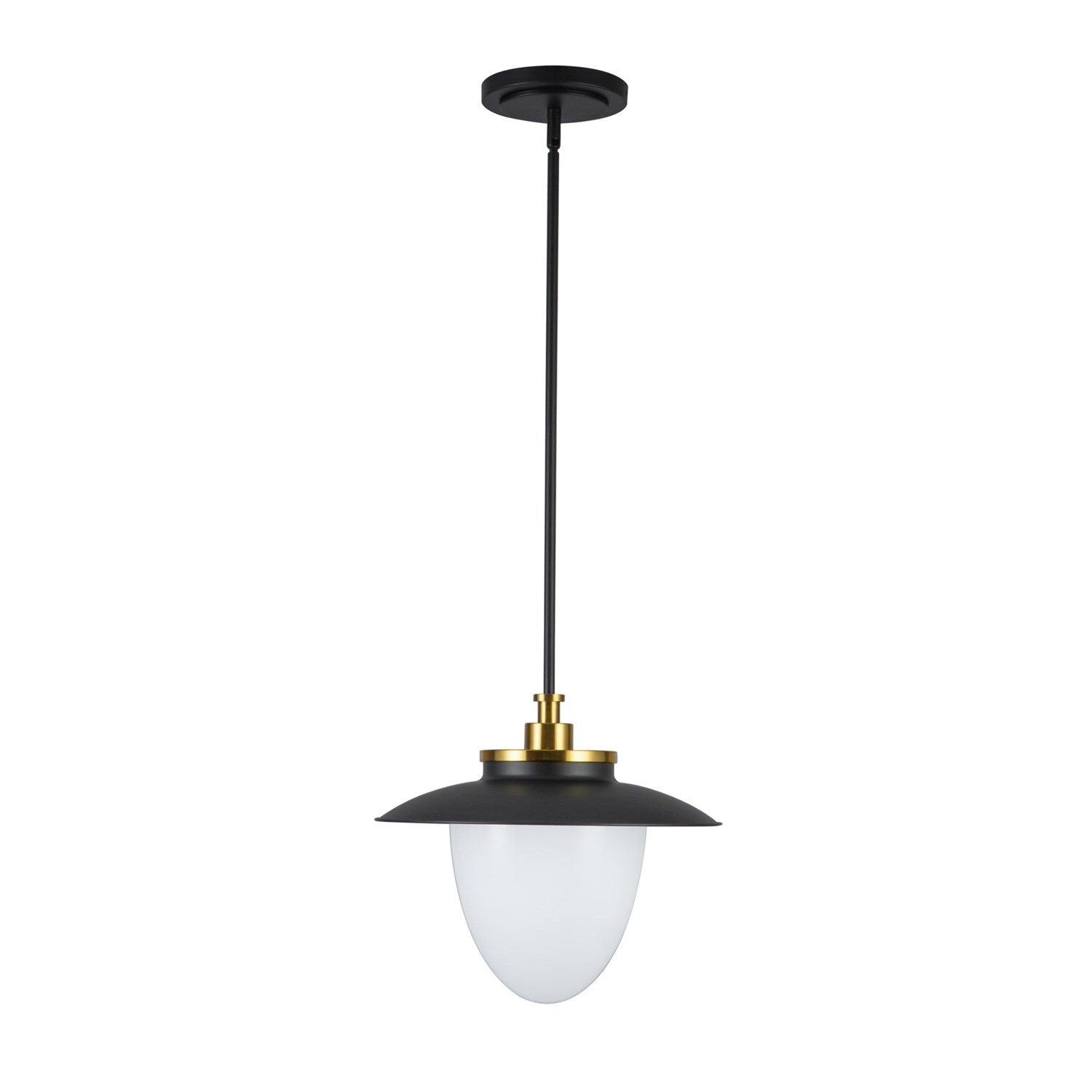 1 Light Pendant 15", Black by Artcraft