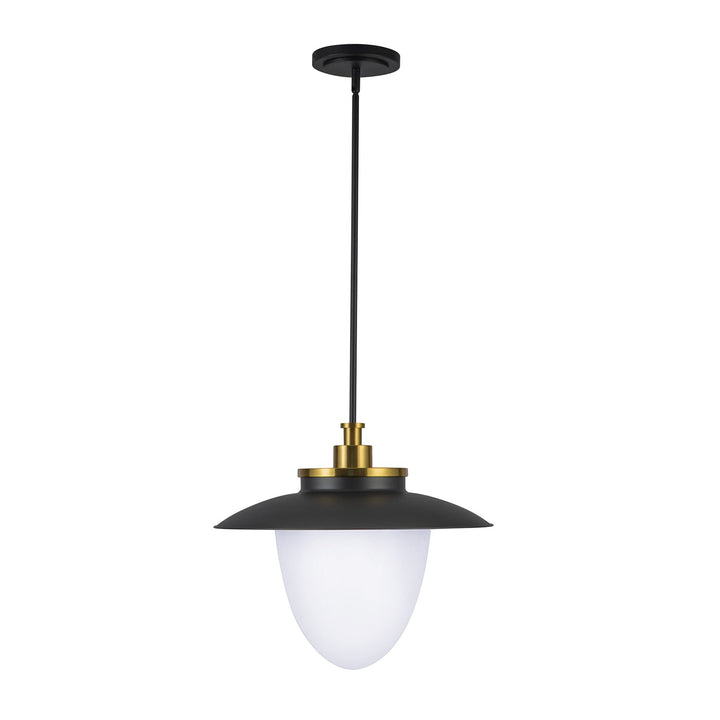 3 Light Pendant 20", Brushed Brass by Artcraft
