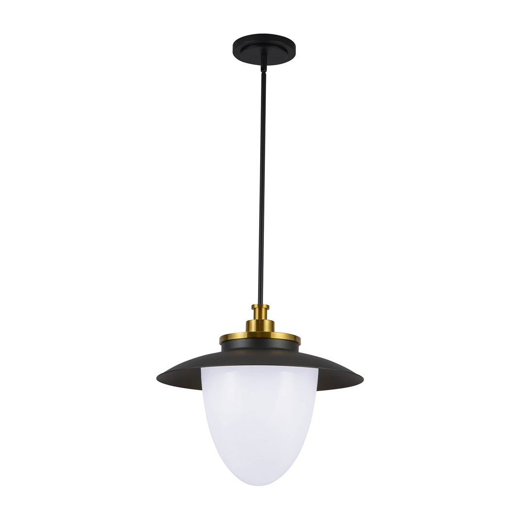 3 Light Pendant 20", Brushed Brass
