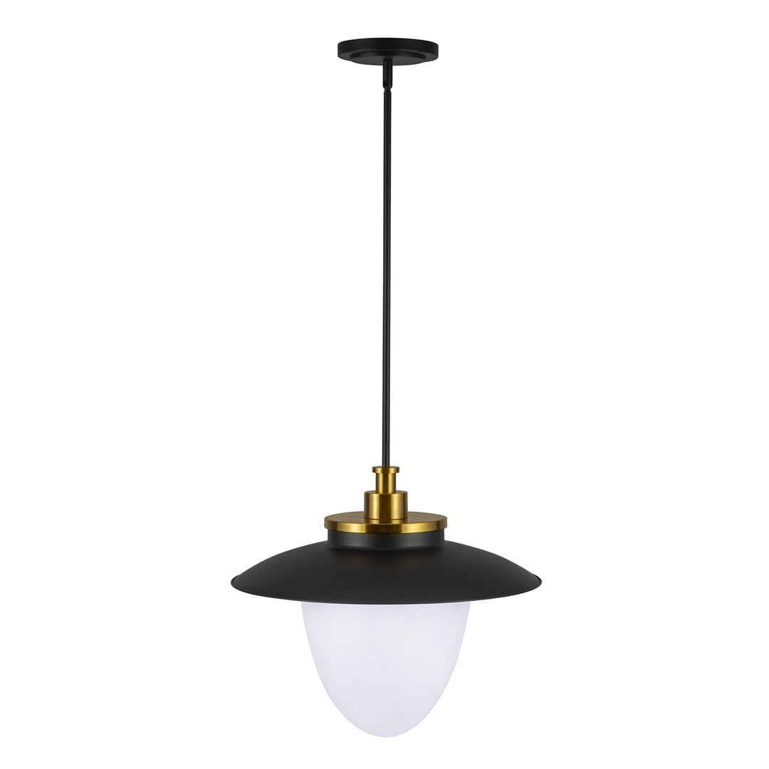 3 Light Pendant 20", Brushed Brass