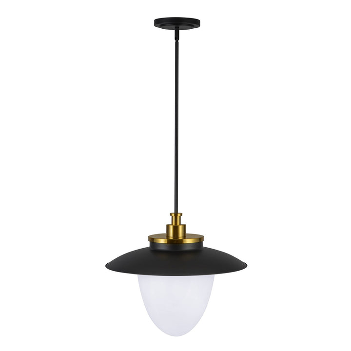 3 Light Pendant 20", Brushed Brass