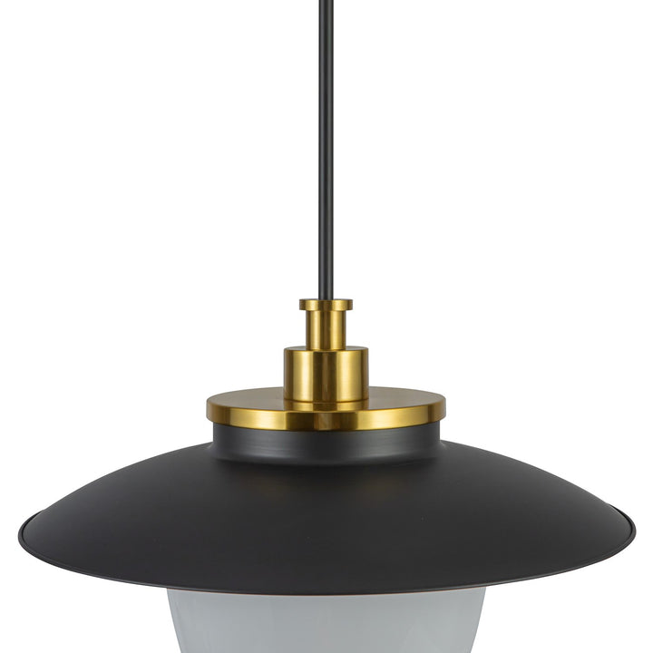 3 Light Pendant 20", Brushed Brass